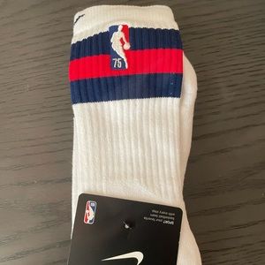 NIKE Brooklyn Nets XL NBA 75th ANNIVERSARY SOCKS 12-15 NWT